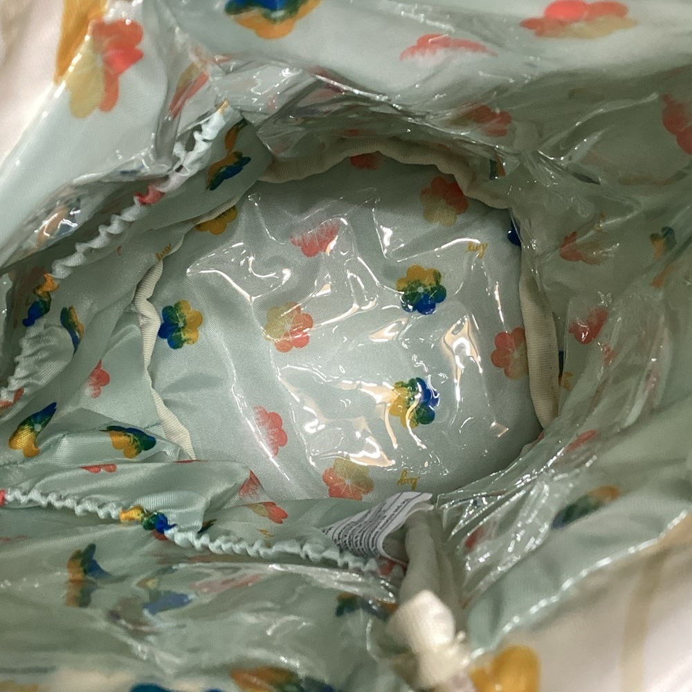 Lug Multicolor Floral Drawstring Bag Tumbler Dragonfly Multi ๐๐งก๐ค๐ - Picture 3 of 3